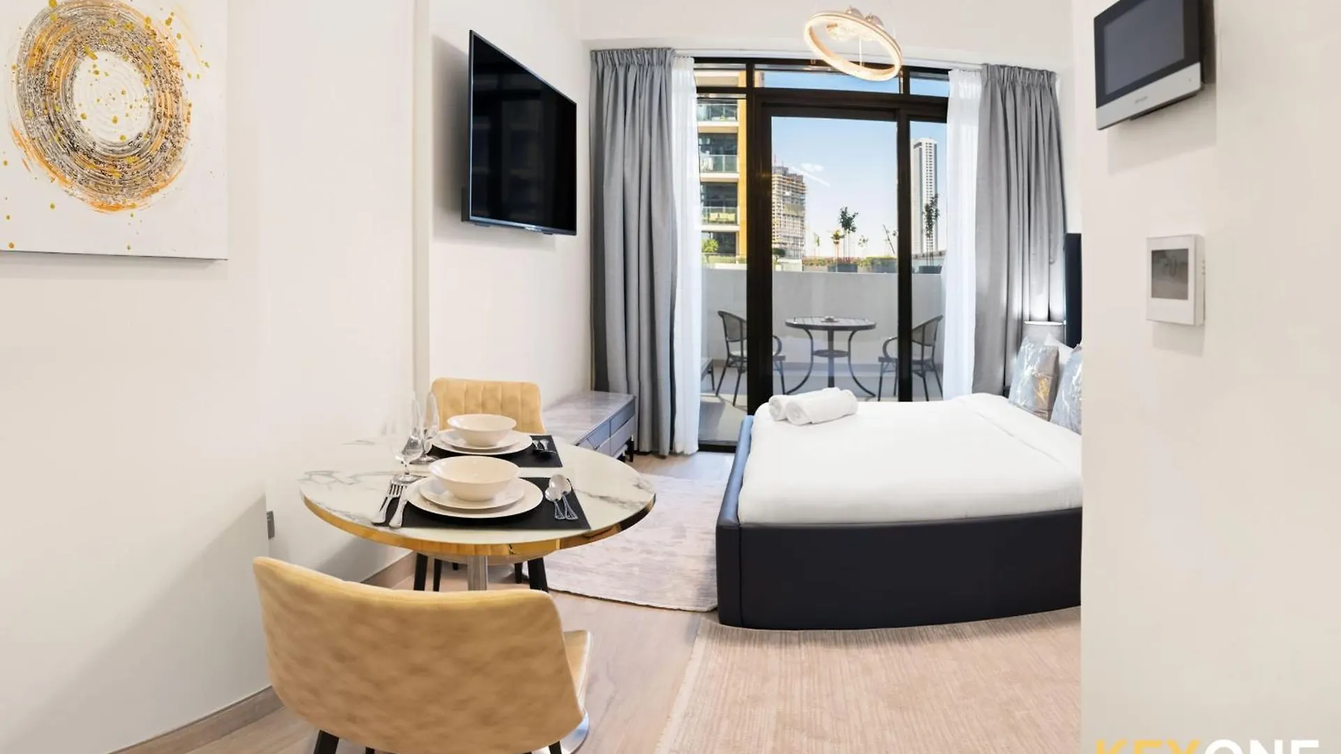 Azizi Riviera Studio With Chic Furnishing Dubai 0*,